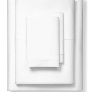 Aqua Egyptian Cotton Sheet Set, King - Exclusive.Color:White 100% cotton.